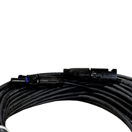 Przedłużacz solarny kabel 6mm2 z wtykami MC4 czarny/czerwony 1 - 50m DV-8508-FOT