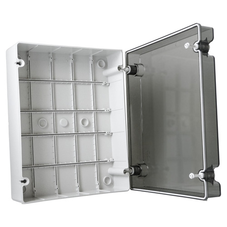 Puszka natynkowa wym/wew 380x300x120 mm IP66 hermetyczna 014.A.PK.VO M-L 014.A.PK.V0