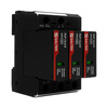 Ogranicznik przepięć typ 1 12.5kA FLP-12,5 V/3 do 350V DC szyna DIN ochronnik przepięciowy dla niskiego napięcia A03425
