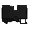 Złączka szynowa przelotowa zaciskowa czarna 10mm2 1P UL DS10-01P-13-00A(H)