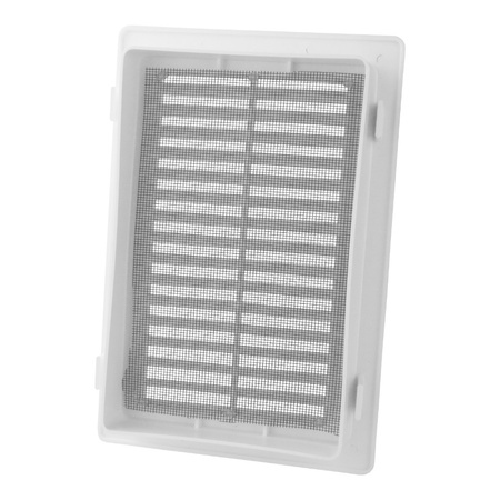 Kratka wentylacyjna na komin 140x210mm biała skośna płaska 02-033 AirRoxy 02-340