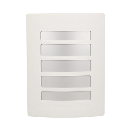 Dzwonek Gong Ton Color 230V biało-srebrny 013N/BI-SR