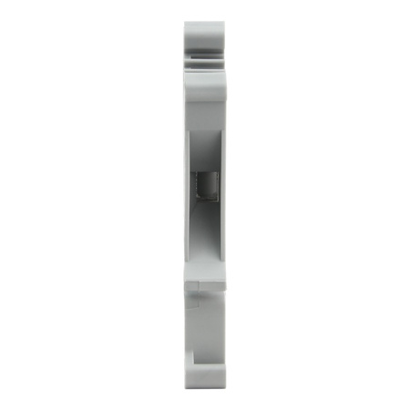 Złączka szynowa przelotowa szara śrubowa 2,5mm2 1P VDE UL PC2.5-01P-11-00A(H)