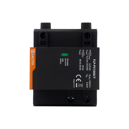 Ogranicznik przepięć PV t1+t2 40kA FLP-PV1000/Y do 1050V DC szyna DIN warystorowy ochronnik przepięciowy fotowoltaiczny VDE A04201