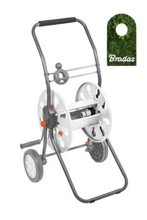BRADAS Wózek WHITE LINE na wąż 1/2" 60m z zestawem armatury TITAN REEL WL-W5000