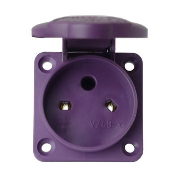 Gniazdo tablicowe proste 48V/10A 2P IP54 VZ 48