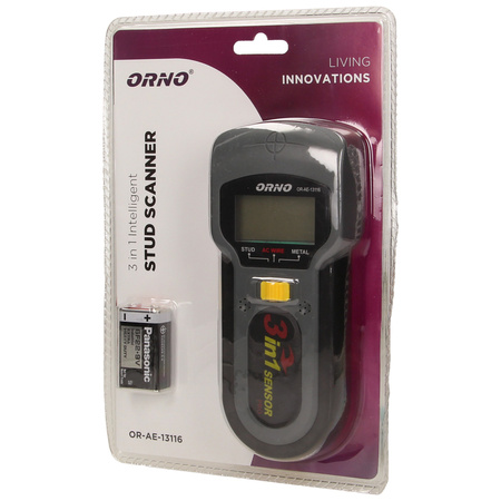 Detektor przewodów drewna i metalu 3w1 OR-AE-13116