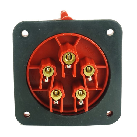Wtyczka tablicowe prosta CEE 5P 16A 400V IP44 70x70 3105-319-1670