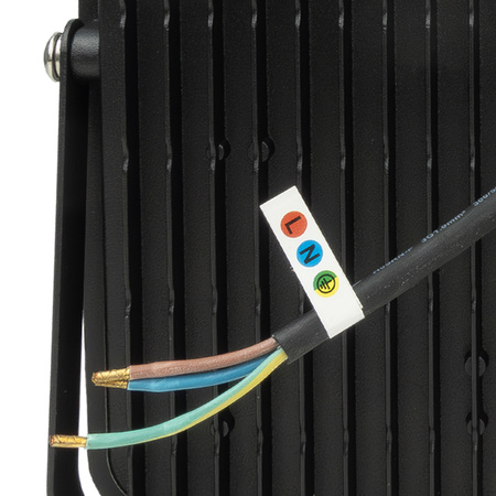 Naświetlacz LED 150W GTV czarny IP65 oświetlenie zewnętrzne 12000lm GT-GCX150W-40