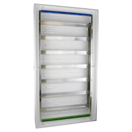 Rozdzielnica podtynkowa DARP-168 168 modułowa 7x24 IP54 z aluminiowymi drzwiami E-P 9.724