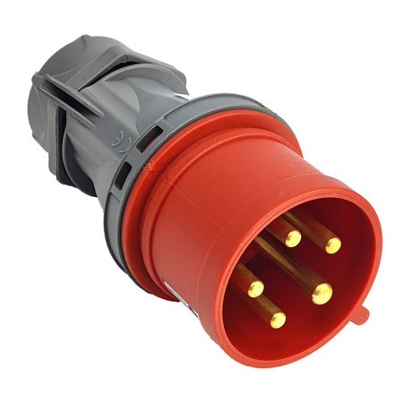 Wtyczka przenośna CEE zwrotnica faz 5P 32A IP44 400V 3107-350-1600
