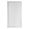 Rozdzielnica modułowa podtynkowa 3x12 zabezpieczona 14xMCB 1xRCCB VDE  ogranicznik przepięć Saltek okablowana skrzynka elektryczna Hager 630,50x348x98mm zaciski rozgałęźne L1, L2, L3, N, PE Doktorvolt DV-6241-PT