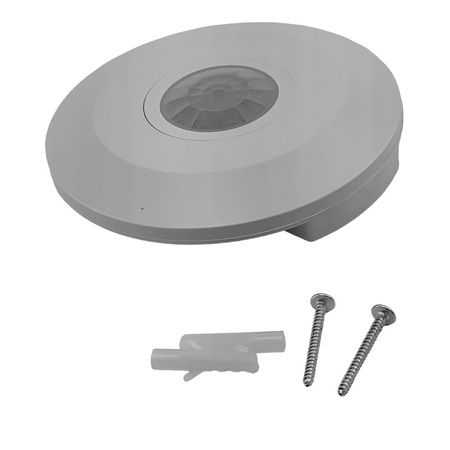 Czujnik ruchu sufitowy CR-3 MINI 360° IP20 biały GTV CR-CR3M00-00