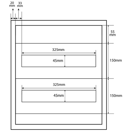 Doktorvolt Rozdzielnica natynkowa 2x18 modułowa metalowa IP30 MN36/2/18