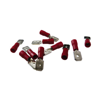 Końcówka konektorowa męska 10szt. czerw. 0,15-1,5 mm2 XBS AS1