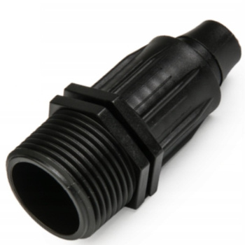 Łącznik QJ z GZ 3/4" do rur PE 16mm zasilających montażowych linii kroplującej Bradas DSWAQJ-L16M34