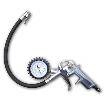 Pistolet do pompowania kół z manometrem Bradas STG01