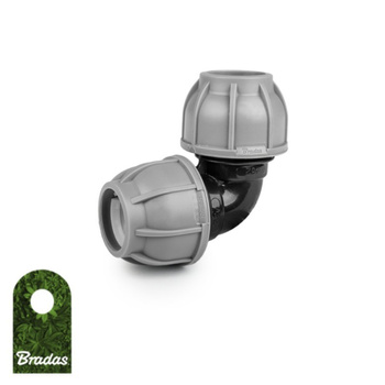 Kolanko do rur PE 40mm 90° PN10 Bradas DSRA10K4040