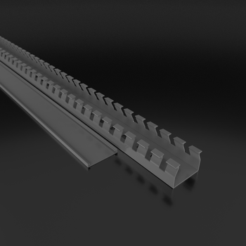 Korytko grzebieniowe 60x40 Kanał kablowy z pokrywą 1m 4/6/ E44