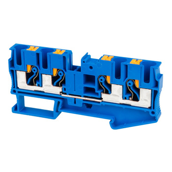 Złączka szynowa 6mm2 4-przewodowa 1P Przelotowa Zaciskowa Phoenix Contact 3212947