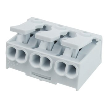 Kostka Elektryczna z Dźwignią Szybkozłączka 3x0.75-2.5mm2 450V VDE DGN DG238-10.0-03P-19-03