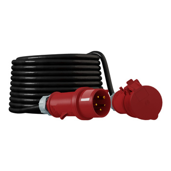Przedłużacz 30m siłowy 32A/5P IP44 CEE 400V/32A H07RN-F 5x4 Doktorvolt® DV-2629-CEE-32