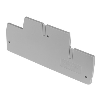 Płytka końcowa do złączki szynowej 2-piętrowej DSKK4 4mm2 D-DSKK4-01P11-00A