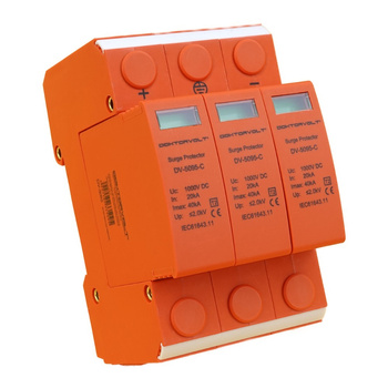 Ogranicznik przepięć 3P 1000V DC T2 fotowoltaika ochronnik Doktorvolt DV-5095