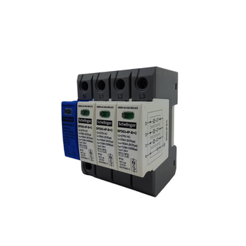 Ogranicznik przepięć 4P 12,5kA(10/350) klasa T1 T2 (B C) Schelinger A51-SPD03-4P-B+C
