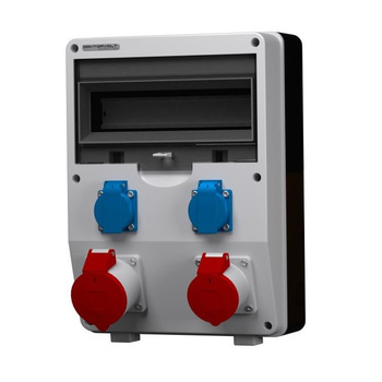 Rozdzielnica budowlana ECO 32A 16A 2x230V gniazda Bals DV-2596-F