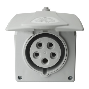 Gniazdo ścienne natynkowe CEE 16A 400V 5P IZVN 1653