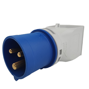 Marlanvil Adapter kempingowy wtyczka CEE 16A na 15A 250V gniazdo brytyjski standard przejściówka IP20 6.8216.UK16