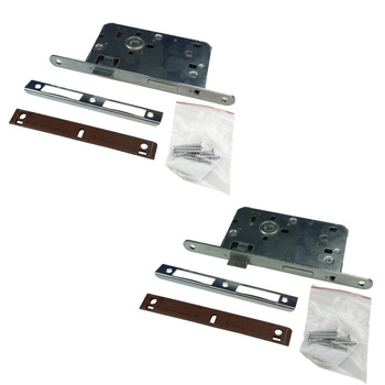 Zamek do drzwi wpuszczany wkład lewy łazienkowy 72/55 DV-6283-ZA-L