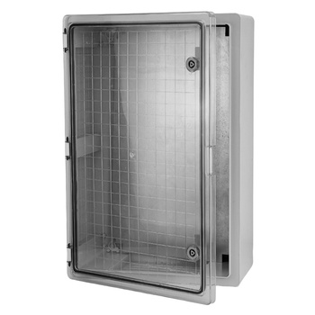Skrzynka elektryczna z transparentnymi drzwiami 400x600x200mm obudowa rozdzielnia IP65 IK10 TP Electric 3310-560-0100