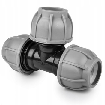 Trójnik do rur PE 32 / 25 / 32 mm PN10 BRADAS DSRA10T3225
