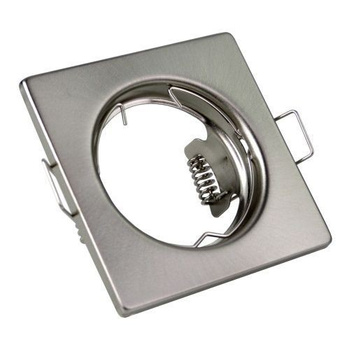 GTV Oprawa sufitowa punkt-kwadrat inox stal PARMA OP-PAST2-02