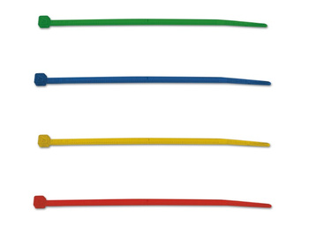 Opaska kablowa 100 szt 200x4,8mm niebieska BMBL2048E