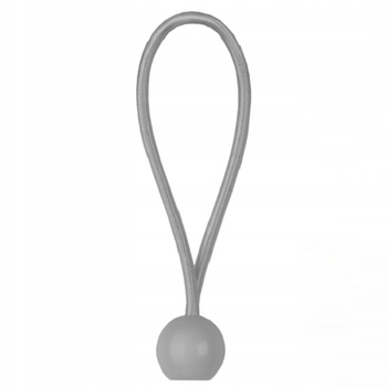 10szt. zestaw gum z kulką 10x20cm szary Bradas BCB-0520GY-B