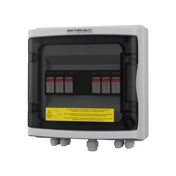 Rozdzielnica PV Fotowoltaiczna Solarna 2-Stringowa DC 1000V T2 PG Phoenix Contact Doktorvolt DV-4432-FOT