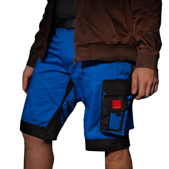 Krótkie spodenki robocze 245 g/m2 R58 dla elektryków Doktorvolt DV-2162-SK-B551-58