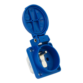 Gniazdo 230V 2p+E IP44 tablicowe z bolcem MENNEKES 11111