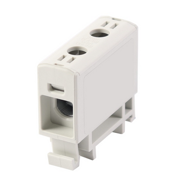 Złączka szynowa uniwersalna ETB 35/1 Al/Cu elektryczna śrubowa 2 otwory do kabli Elektro Becov UK1035.21