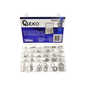 Zestaw podkładek aluminiowych 300 elementów G02824