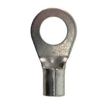 Końcówka oczkowa rurowa 16/M8 miedź cynowana KC16F8