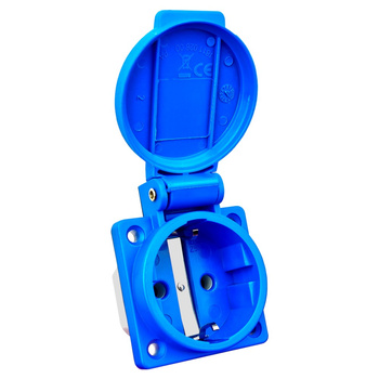 Gniazdo tablicowe 230V 16A bezśrubowe Schuko Bals OEM-71099