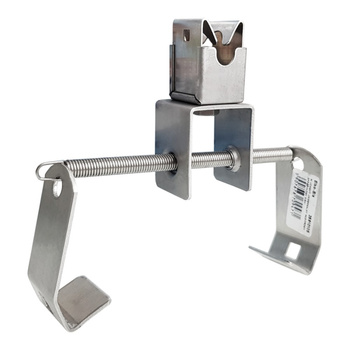 Uchwyt gąsiorowy uniwersalny sprężynowy niski STAL NIERDZEWNA 25910105