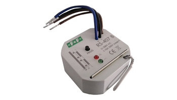 Przekaźnik bistab. sterowania radiowego Odbiornik 230V max5A F&F RS-407B