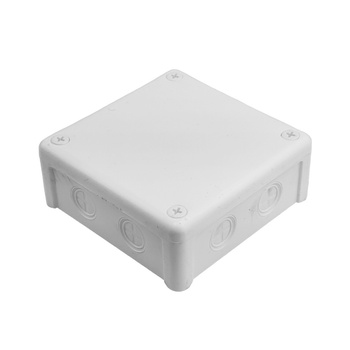 Puszka natynkowa 8-wlotowa pusta VIPLAST BIAŁA IP55 05 052-01