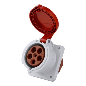 Gniazdo CEE 63A 5P 400V IP44 siłowe tablicowe 1252A MENNEKES MEN1252A