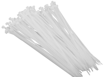 100szt. Opaska kablowa 3,5/290mm zaciskowa trytytki OZN 35-290 E-P 25.43